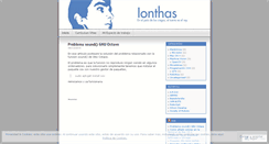 Desktop Screenshot of ionthas.wordpress.com