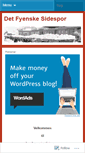 Mobile Screenshot of detfyenskesidespor.wordpress.com