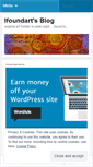 Mobile Screenshot of ifoundart.wordpress.com
