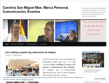 Tablet Screenshot of carolinasmm.wordpress.com