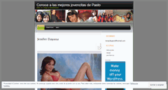 Desktop Screenshot of nenasdepasto.wordpress.com