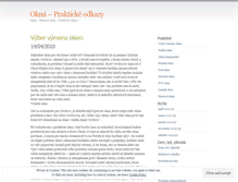 Tablet Screenshot of oknask.wordpress.com