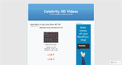Desktop Screenshot of celebrityhdvideos.wordpress.com