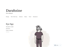 Tablet Screenshot of darabzine.wordpress.com