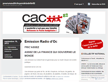 Tablet Screenshot of pourunauditcitoyendeladette82.wordpress.com