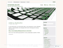 Tablet Screenshot of eurosek.wordpress.com