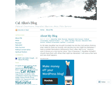 Tablet Screenshot of calallen.wordpress.com