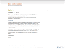 Tablet Screenshot of itsfashiontime.wordpress.com