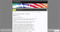 Desktop Screenshot of ozonatedoilonline.wordpress.com
