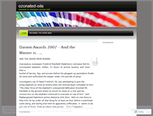 Tablet Screenshot of ozonatedoilonline.wordpress.com