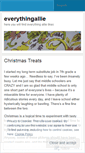 Mobile Screenshot of everythingallie.wordpress.com
