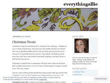 Tablet Screenshot of everythingallie.wordpress.com