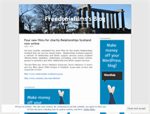 Tablet Screenshot of freedoniafilms.wordpress.com