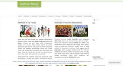 Desktop Screenshot of healthysmilebody.wordpress.com
