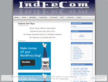 Tablet Screenshot of indeecom.wordpress.com