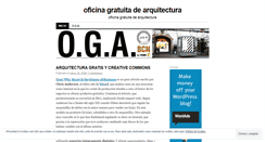 Desktop Screenshot of oficinagratuitadearquitectura.wordpress.com