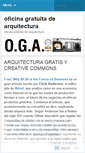 Mobile Screenshot of oficinagratuitadearquitectura.wordpress.com