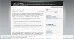 Desktop Screenshot of neoconversation.wordpress.com