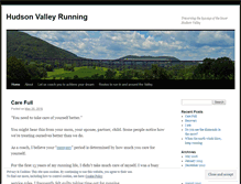 Tablet Screenshot of hudsonvalleyrunning.wordpress.com