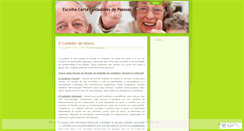 Desktop Screenshot of escolhacertacuidadores.wordpress.com