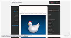 Desktop Screenshot of heritongoncalves.wordpress.com