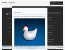 Tablet Screenshot of heritongoncalves.wordpress.com