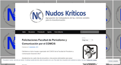 Desktop Screenshot of nudoskriticos.wordpress.com