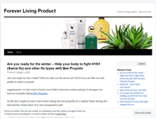Tablet Screenshot of myforeverlivingproduct.wordpress.com