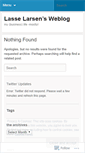 Mobile Screenshot of lasselarsen.wordpress.com