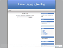 Tablet Screenshot of lasselarsen.wordpress.com