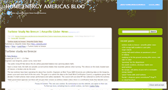 Desktop Screenshot of homeenergyamericas.wordpress.com
