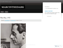 Tablet Screenshot of marcinthedark.wordpress.com