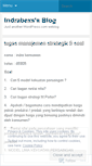Mobile Screenshot of indrabexs.wordpress.com