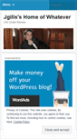 Mobile Screenshot of jgills.wordpress.com
