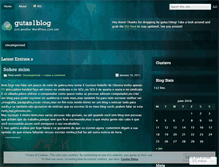 Tablet Screenshot of gutas1blog.wordpress.com