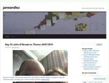 Tablet Screenshot of janeandlez.wordpress.com