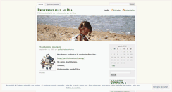 Desktop Screenshot of profesionalesaldia.wordpress.com