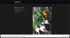 Desktop Screenshot of lifeonafarm.wordpress.com