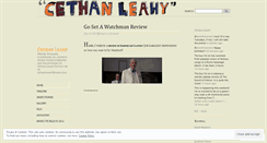 Desktop Screenshot of cethanleahy.wordpress.com