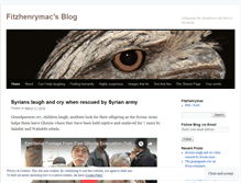 Tablet Screenshot of fitzhenrymac.wordpress.com