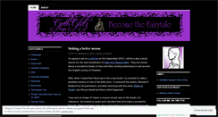 Desktop Screenshot of gothglitz.wordpress.com