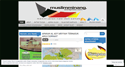 Desktop Screenshot of muslimminang.wordpress.com