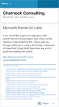 Mobile Screenshot of charnockconsulting.wordpress.com