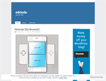 Tablet Screenshot of edmodo.wordpress.com