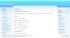 Desktop Screenshot of harrypoe.wordpress.com