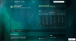 Desktop Screenshot of adoragoff.wordpress.com