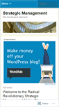 Mobile Screenshot of bookstrategic.wordpress.com