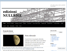 Tablet Screenshot of nulladie.wordpress.com