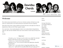 Tablet Screenshot of dawidsu.wordpress.com