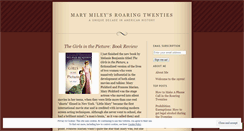 Desktop Screenshot of marymiley.wordpress.com